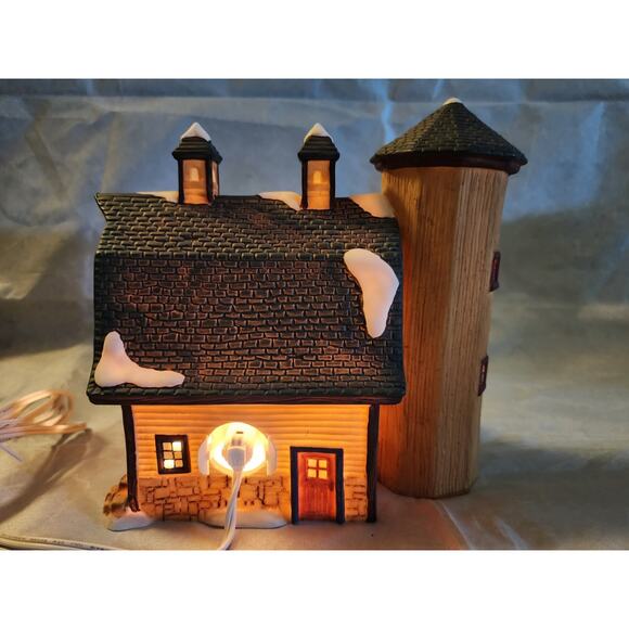 Holiday Time Dpt18 Willow Creek Farm Village Collectibles Christmas Rustic Decor - Picture 8 of 13